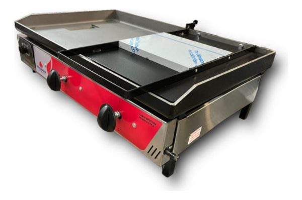 Plancha Chivetera A Gas Con Prensa Progas Pr-801g - Imagen 2