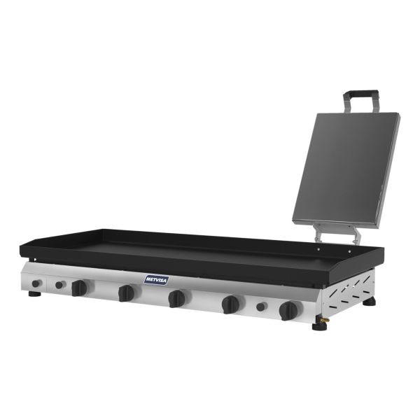 Plancha Chivitera 121 Cm A Gas 5 Quemadores | Metvisa - Imagen 3
