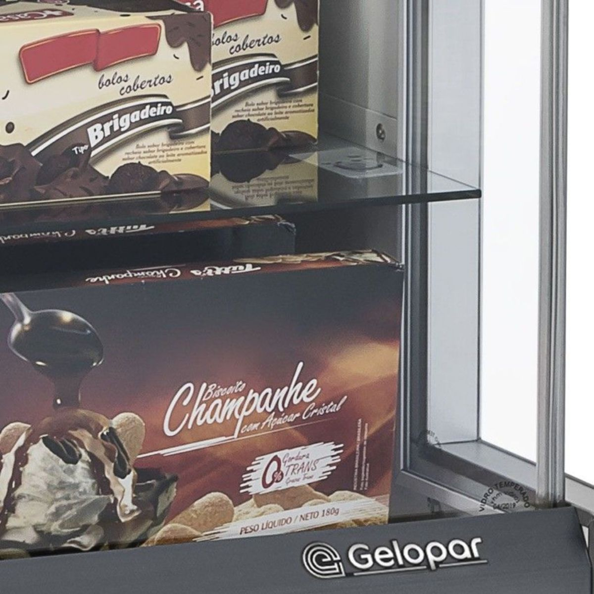 Vitrina Tipo Cajero Con Llaves C/vidrio Recto Templado - Imagen 3