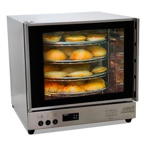 Horno De Mesa Eléctrico Tita Giratorio 4 Bandejas Digital