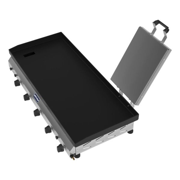 Plancha Chivitera 121 Cm A Gas 5 Quemadores | Metvisa - Imagen 2