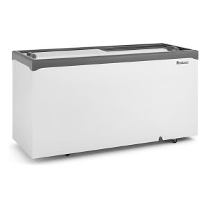 Congelador Horizontal Ghde-510 Gelopar De 534 Litros, Cubierta De Vidrio De Color Blanco,