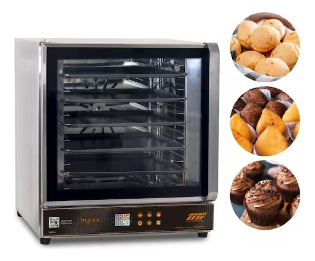 Horno Comercial Tita Electrico Digital 5 Bandejas Fetpd Maxx - Imagen 3