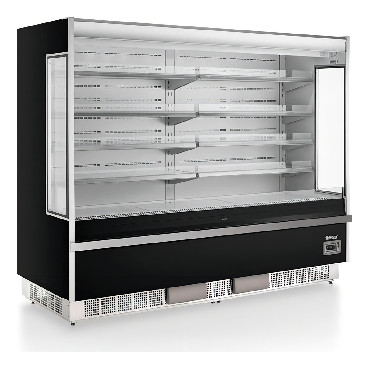 Soporte Vertical Abierto Para Refrigerador/exhibición Topaz Gsto-2400-p, Color Negro - Imagen 2