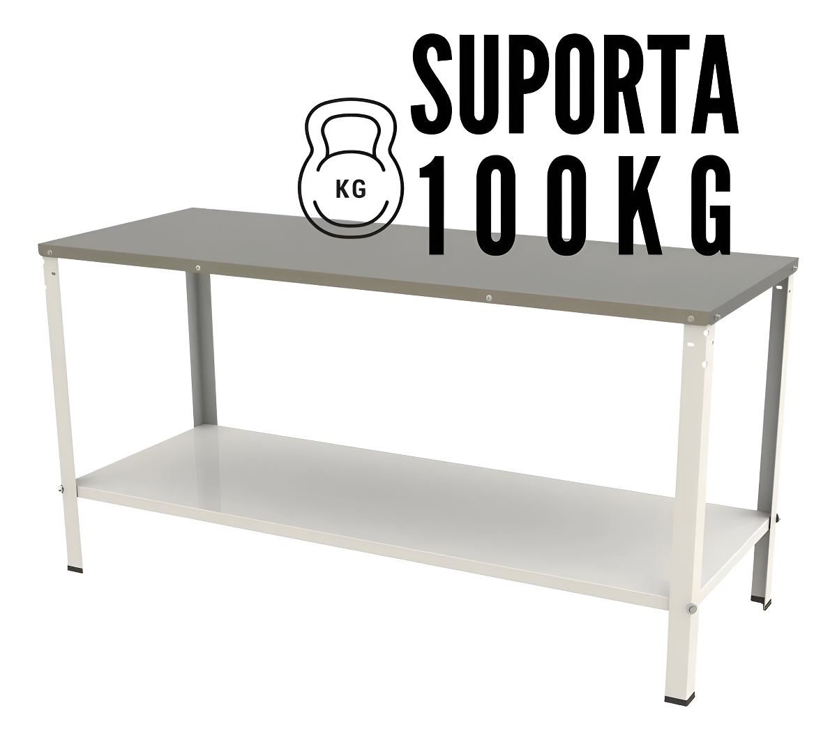 Mesa De Horno Con Estante 60x160 Cm M-160 Braesi - Imagen 3