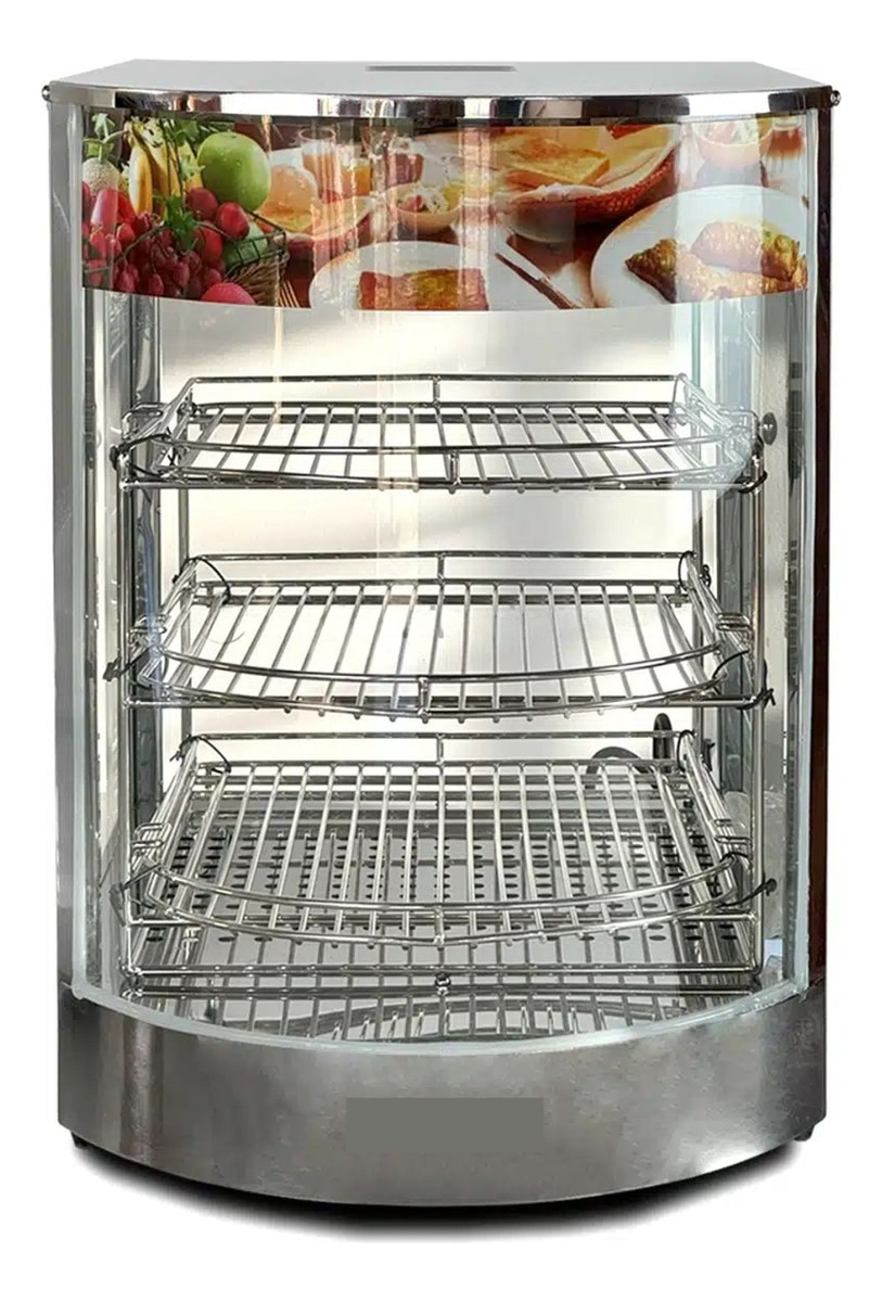 Vitrina Sobre Mostrador De Calor Lundar Fw-1p - Imagen 2