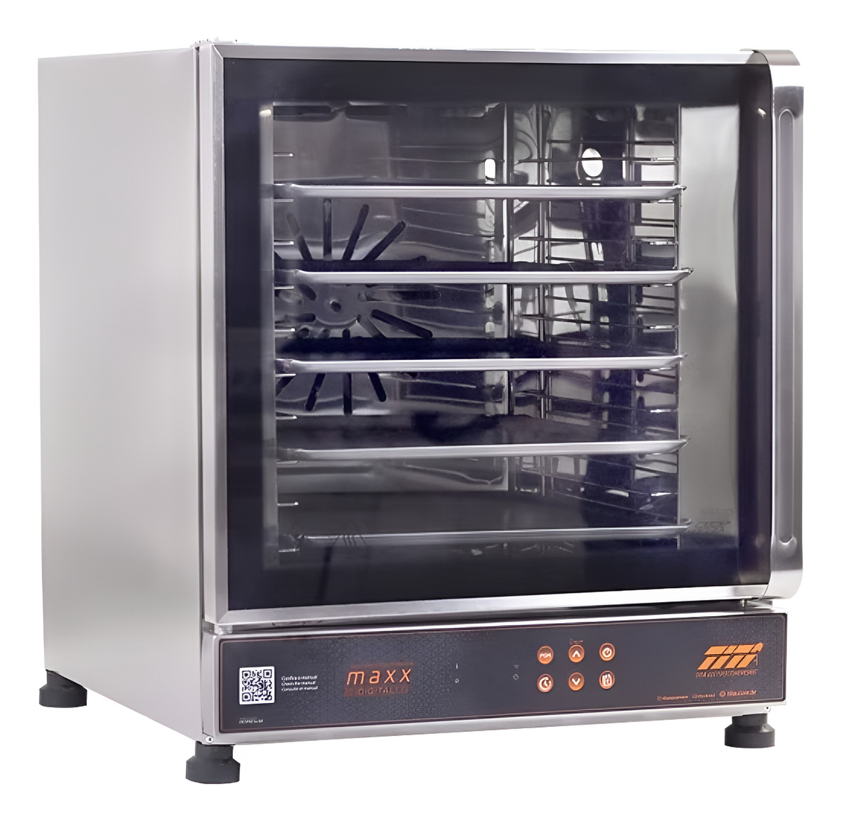 Horno Comercial Tita Electrico Digital 5 Bandejas Fetpd Maxx