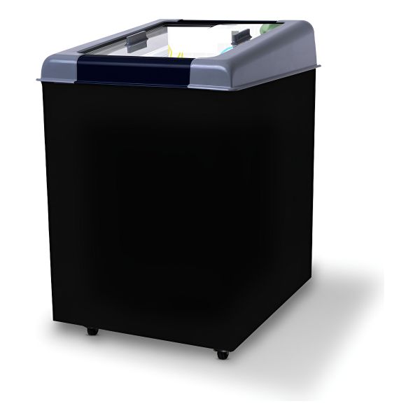 Freezer 120 Lt Artico Tapa De Vidrio Recto