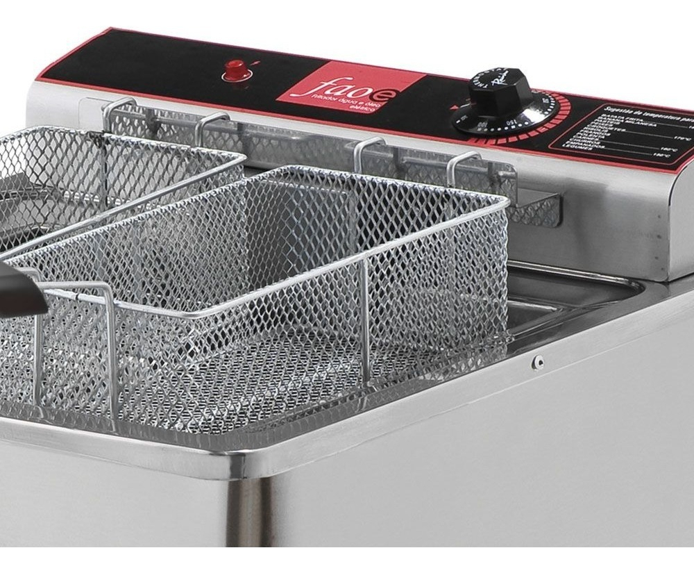 Freidora Eléctrica De Agua Y Aceite Metalcubas 29l Gfao30p - Imagen 3