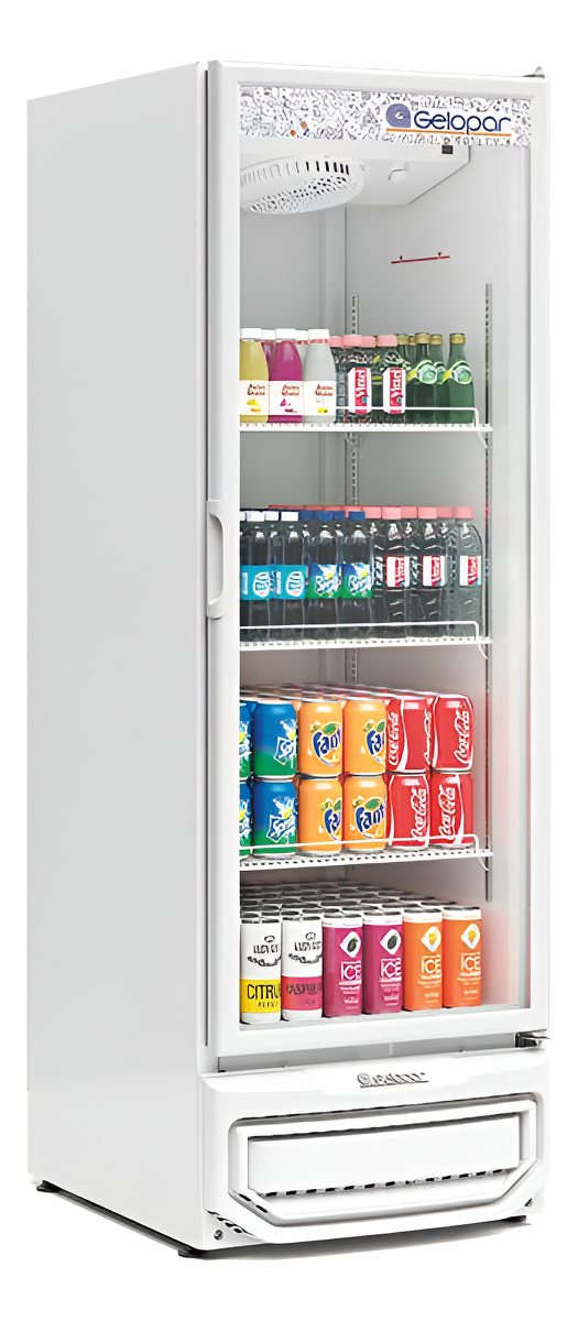 Refrigerador/expositor Vertical Grv-57p Br Con Descongelación Automática, Color Principal Blanco,