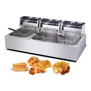 Fritador Electrico 3 Cubas 6 Lt Cada Una Unique