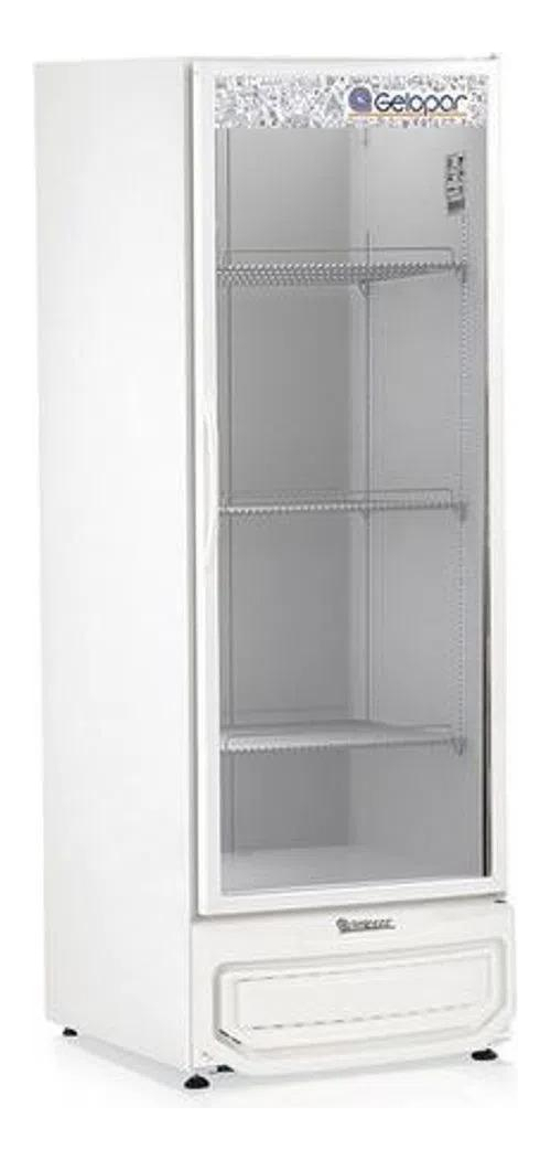 Congelador Vertical De Doble Acción Gpa57 Blanco 578l Gelopar