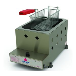 Freidora Industrial Progás Style Pr-10 G G2 4l De Acero Inoxidable