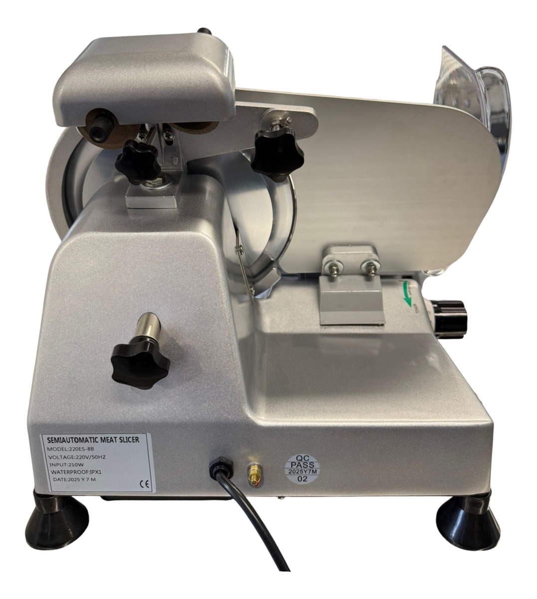 Cortadora De Fiambre Unique Hoja 22 Cm Excelente Calidad - Imagen 4