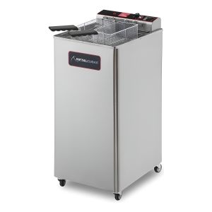 Fritador Eléctrico De Agua Y Aceite Metalcubas 30lt Gfao30p