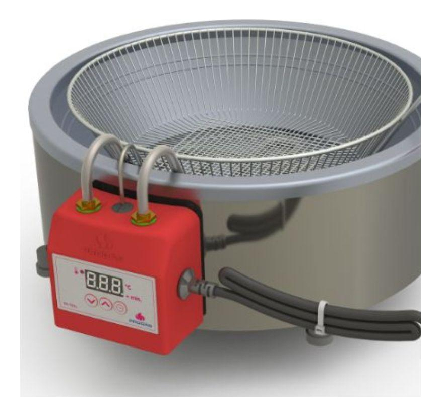 Freidora Industrial Progás Pr-70 El 7l Plateada 50 Hz X 60 Hz - Imagen 4