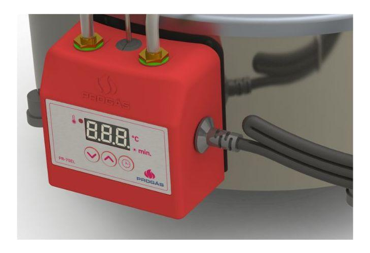 Freidora Industrial Progás Pr-70 El 7l Plateada 50 Hz X 60 Hz - Imagen 5