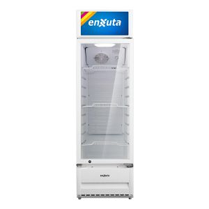 Vitrina Refrigerada Expositor Vertical Enxuta Venx9211 211 L Color Blanco
