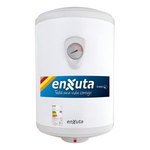 Calefon Termotanque Enxuta 30 Litros Acero Color Blanco