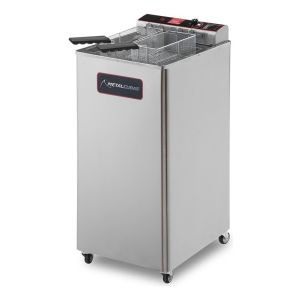 Freidora Eléctrica De Agua Y Aceite Metalcubas 29l Gfao30p