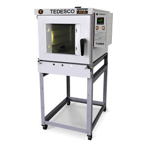 Horno Turbo A Gas Ftt80g 4 Bandejas 60x40 Cm Tedesco