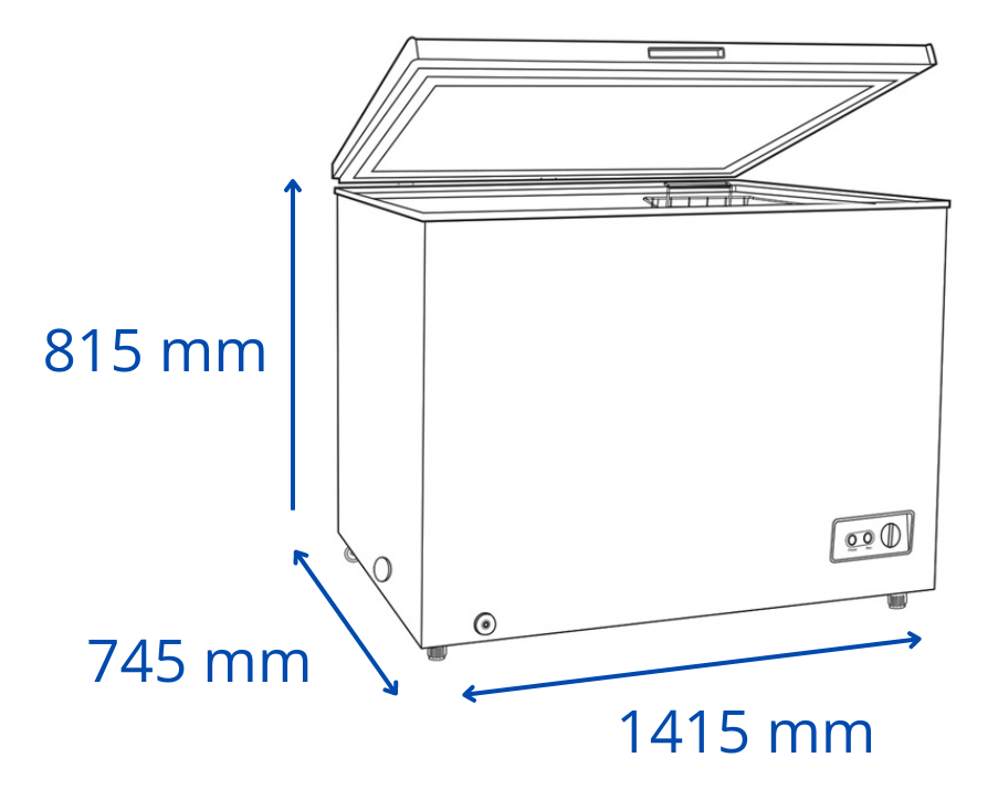 Freezer Horizontal James 418 Lts Fhj 410 M Todo Gastro - Imagen 3