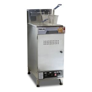 Fritador Metvisa Fig20 A Gas 20 Lt Con Corte Automatico