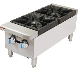 Anafe 2 Quemadores A Gas Comercial Industrial Est Americano