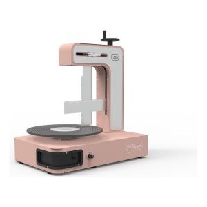 Nivelador Para Tartas, Eléctrico Y Rosa, Liso, Para Decorar Tartas, 50 Kg