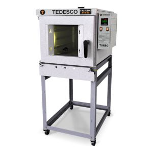 Horno Turbo A Gas Ftt80g 4 Bandejas 60x40 Cm Tedesco
