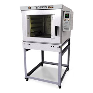 Horno Eléctrico Turbo Ftt150e De 5 Correas, 58 X 70 Cm, Tedesco, Color Gris 220, Monofásico