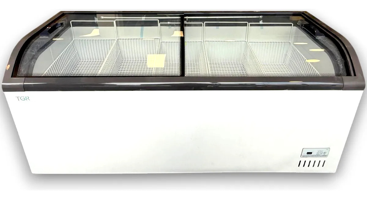 Freezer Comercial Isla 600lt 1.8 Mt Tgr Vidrio Curvo 1.8 Mt - Imagen 6