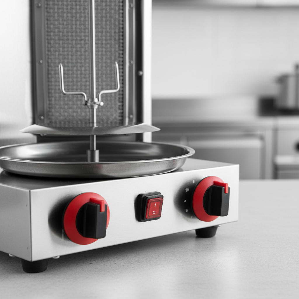 Horno Spiedo Shawarma A Gas Unique 29x27x48 Cm - Imagen 2