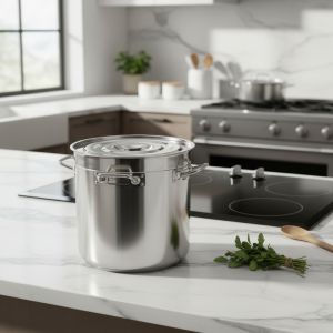 Olla Acero Inoxidable Industrial Alta 40x40 Cm 50 Lt