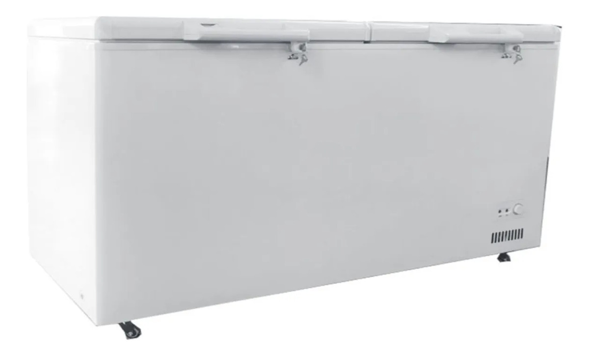 Freezer Comercial Horizontal Tapa Ciega 590 Lt 1.95 Mt Tgr