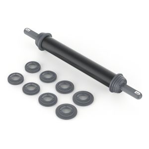 Rodillo Amasar Profesional Antiadher 28cm Anodilar Regulador