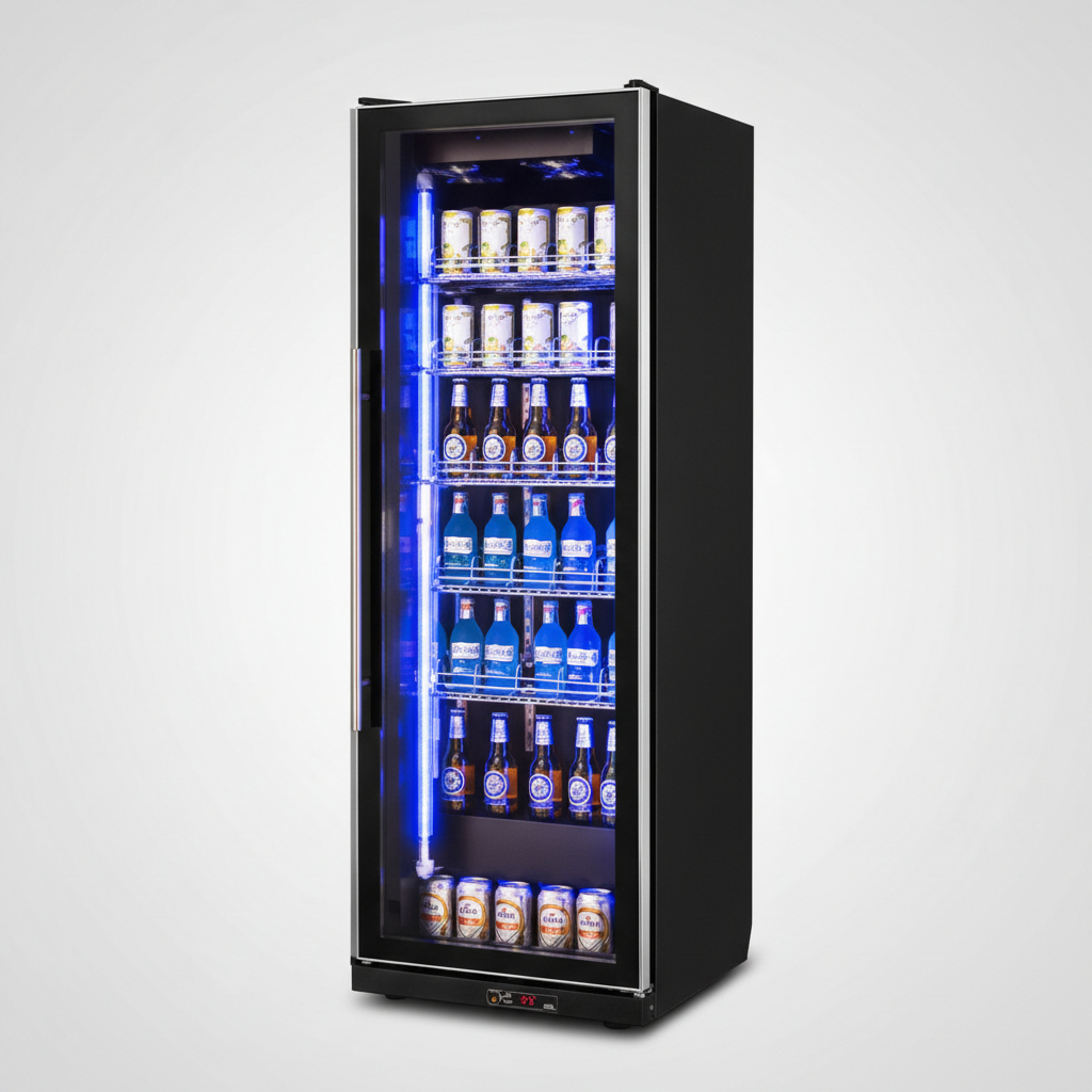 Freezer Comercial Vertical 1 Puerta De Vidrio Tgr 500 Lt