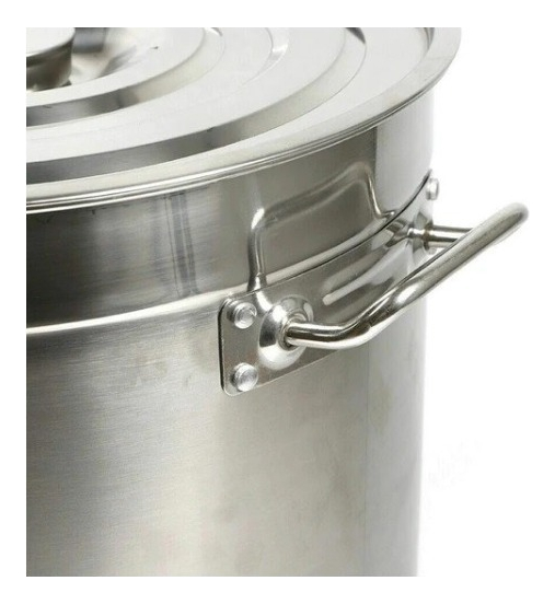 Olla Acero Inoxidable Industrial 30x30 Cm 21 Lt - Imagen 4