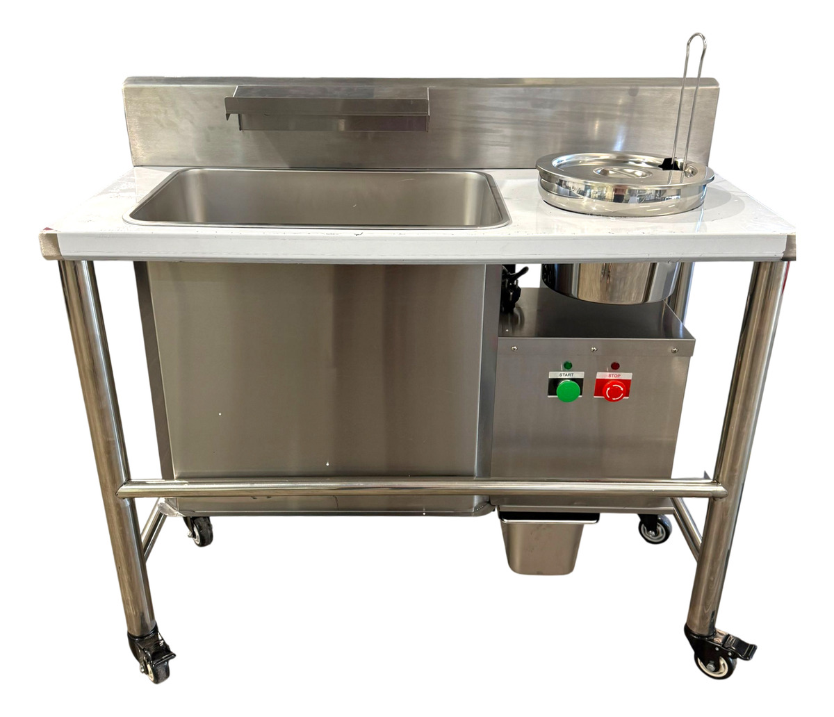 Mesada Electrica Para Empanado Unique 1.12x0.5x0.86 Mt - Imagen 2