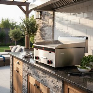 Plancha Chivitera A Gas Unique Hgg-718 55x48 Cm