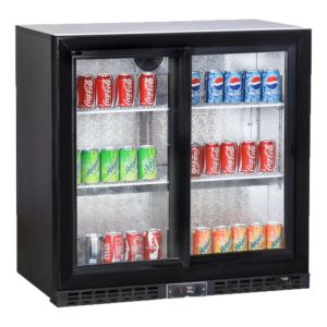 Expositor Heladera Vitrina 2 Puertas Vidrio 258 Lt Tgr