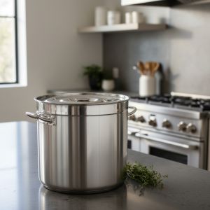 Olla Acero Inoxidable Industrial 30x30 Cm 21 Lt