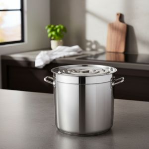 Olla Acero Inoxidable Industrial Alta 50x50 Cm 92 Lt