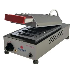 Crepera Electrica Para 6 Crepes Suizo Consumo 1,3kw/h Progas