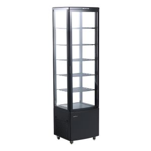 Vitrina Exhibidora Refrigerada 280 Litros Xion Xi-hv280 Estilo De Vidrio Curvo