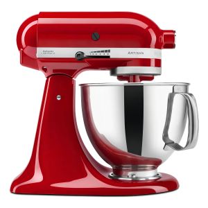 Batidora Kitchenaid Artisan 4,8 Lts Roja Rksm150psrer Color Empire Red Frecuencia 60 Hz