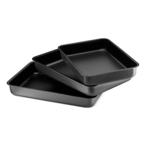 Juego De Bandejas Asaderas Antiadherentes Panelux 3 Piezas