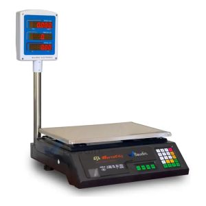 Balanza Electronica Led Con Calculo De Precio Y Torre 30kg