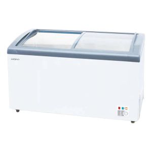 Freezer Horizontal 328 Lts Con Puerta De Vidrio Xi-hf328v Blanco