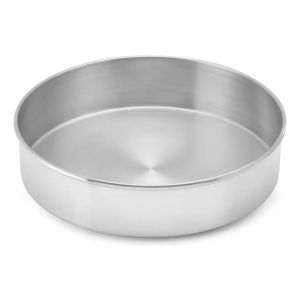 Panelux Clásico De Alumbre Pulido Con Forma Redonda De 28 X 7 Cm